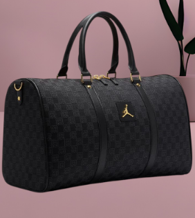 Air Jordan Monogram Duffle Bag "Black"