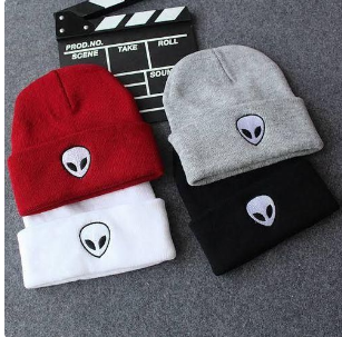 4in1 Alien Head Beanie Head Warmer Winter Cap