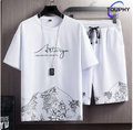 TOUPHY T-Shirts +Shorts Set 100% Cotton