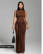 Elegant Long Bodycon Gown for Women