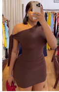Elegant bodycon shot gown for ladies