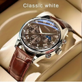 Classic 1pc Men's Business Casual Quartz Watch