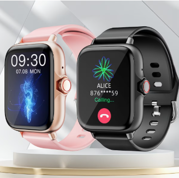 Smart Fitness Watch with Full Touch Screen & Call Features
