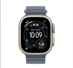 ⌚ Apple Watch Ultra 3 (49mm) GPS + Cellular – Titanium Case (Natural) + Anchor Blue Ocean Band