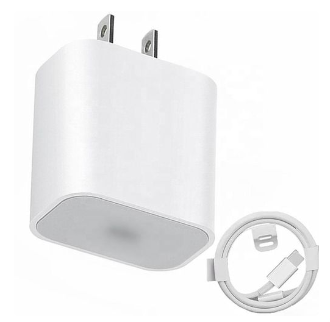 Apple Original 20W USB-C Power Adapter & USB-C Charging Cable Set