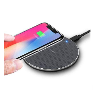 Universal Fast Wireless Charging Pad – Ultra-Slim Qi-Certified Charger for iPhone & Android