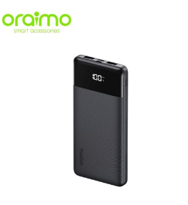 Oraimo Byte 10,000mAh 22.5W Super-Fast Charging Power Bank – Integrated Power LED Display