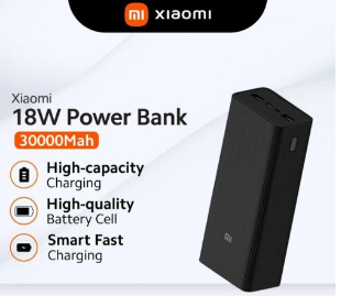 Xiaomi Redmi 30,000mAh (PB3018ZM) Power Bank – 18W Fast Charging with Type-C Input & Output