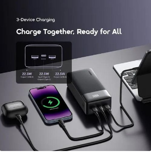 Oraimo PowerNova QF1 27,000mAh – 22.5W Super-Fast Charging Power Bank with Digital Display