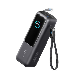 Anker Prime 27,650mAh Power Bank (250W) – Ultra-High Speed Laptop Charger with Smart Digital Display