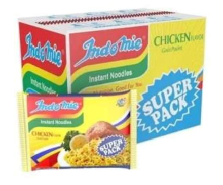 Indomie Instant Noodles Chicken Flavour – Super Pack 120g (Carton of 40)