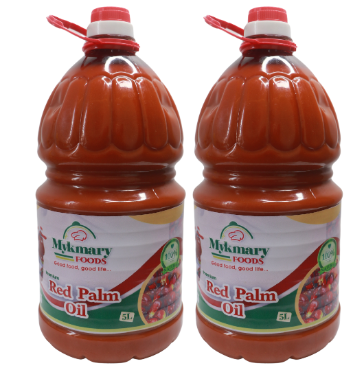 Pure Red Palm Oil – 3L Bottle (2 Bottles Bundle)