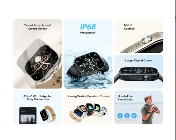 itel 2.02" Storm Ultra Scratch & Water Proof Smart Watch ISW-023